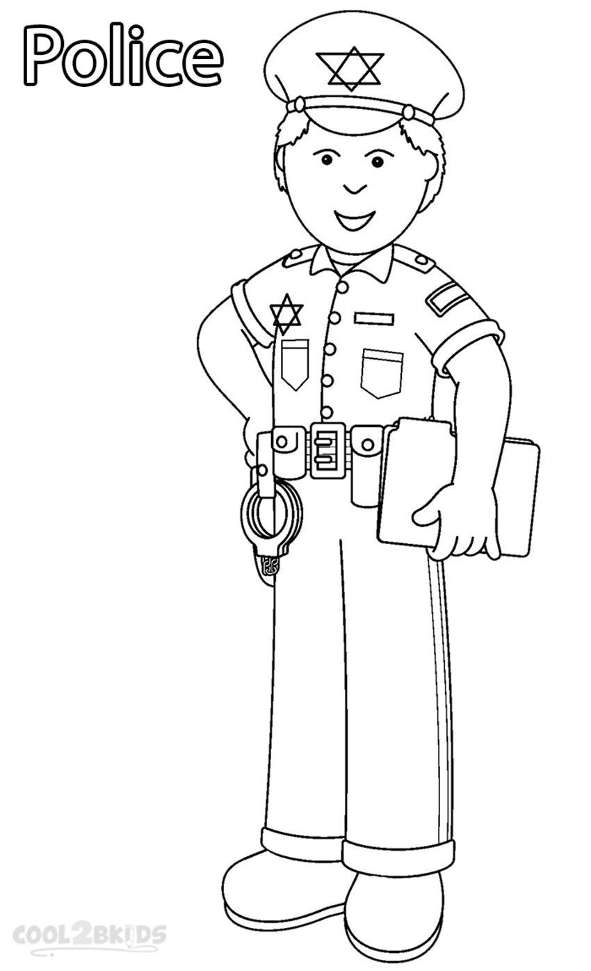Memory Community Helpers Free To Printable Coloring Pages
 Printable munity Helper Coloring Pages For Kids