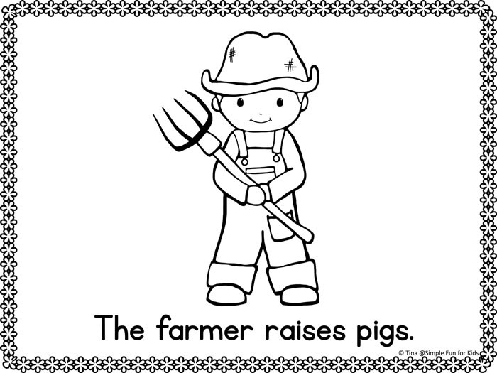 Memory Community Helpers Free To Printable Coloring Pages
 munity Helpers Emergent Reader Coloring Pages Simple