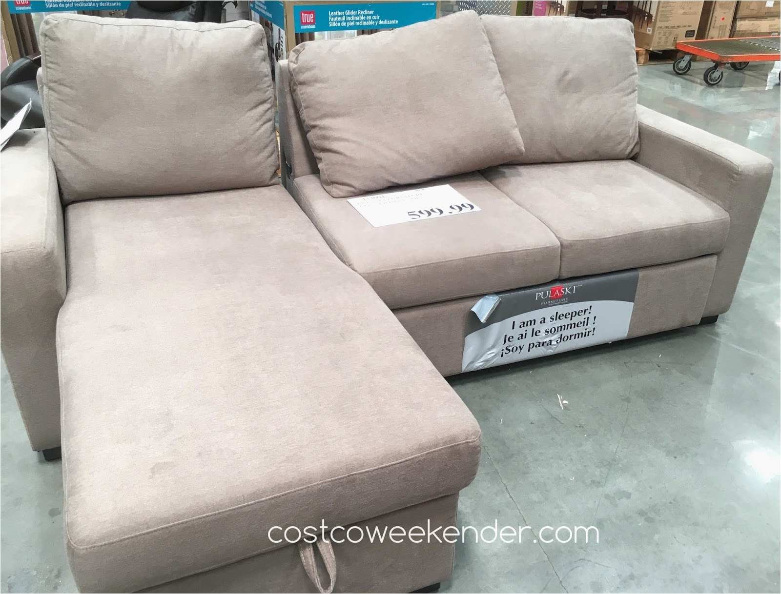Best ideas about Memory Foam Sleeper Sofa Costco
. Save or Pin Sectional Sleeper Sofa Costco Gray Living Room Furniture Now.