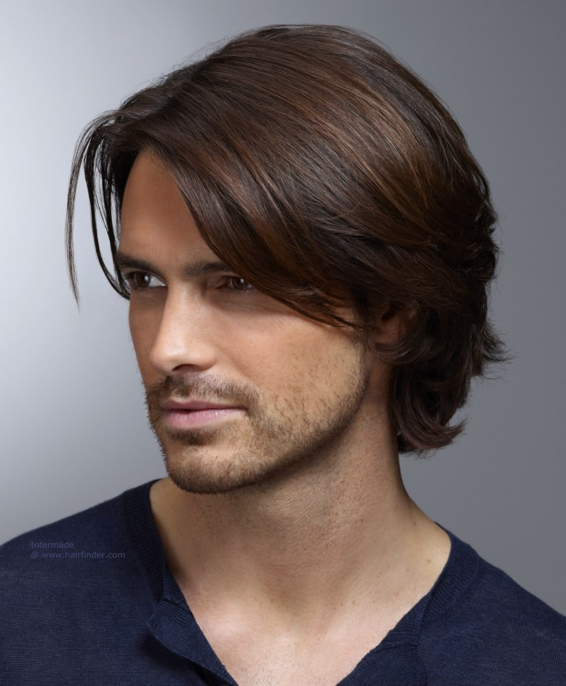 Men Medium Haircuts
 Men’s Hairstyles Suitable For Face Shape 2016 2017