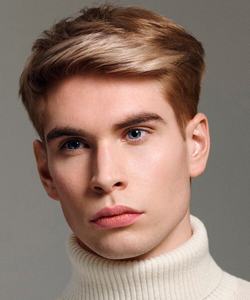 Mens Blonde Hairstyles
 Hairstyles for short hair male and female