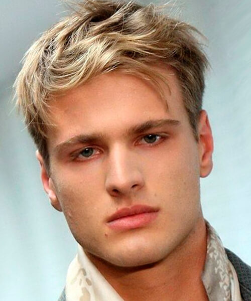 Mens Blonde Hairstyles
 Hairstyles for short hair male and female
