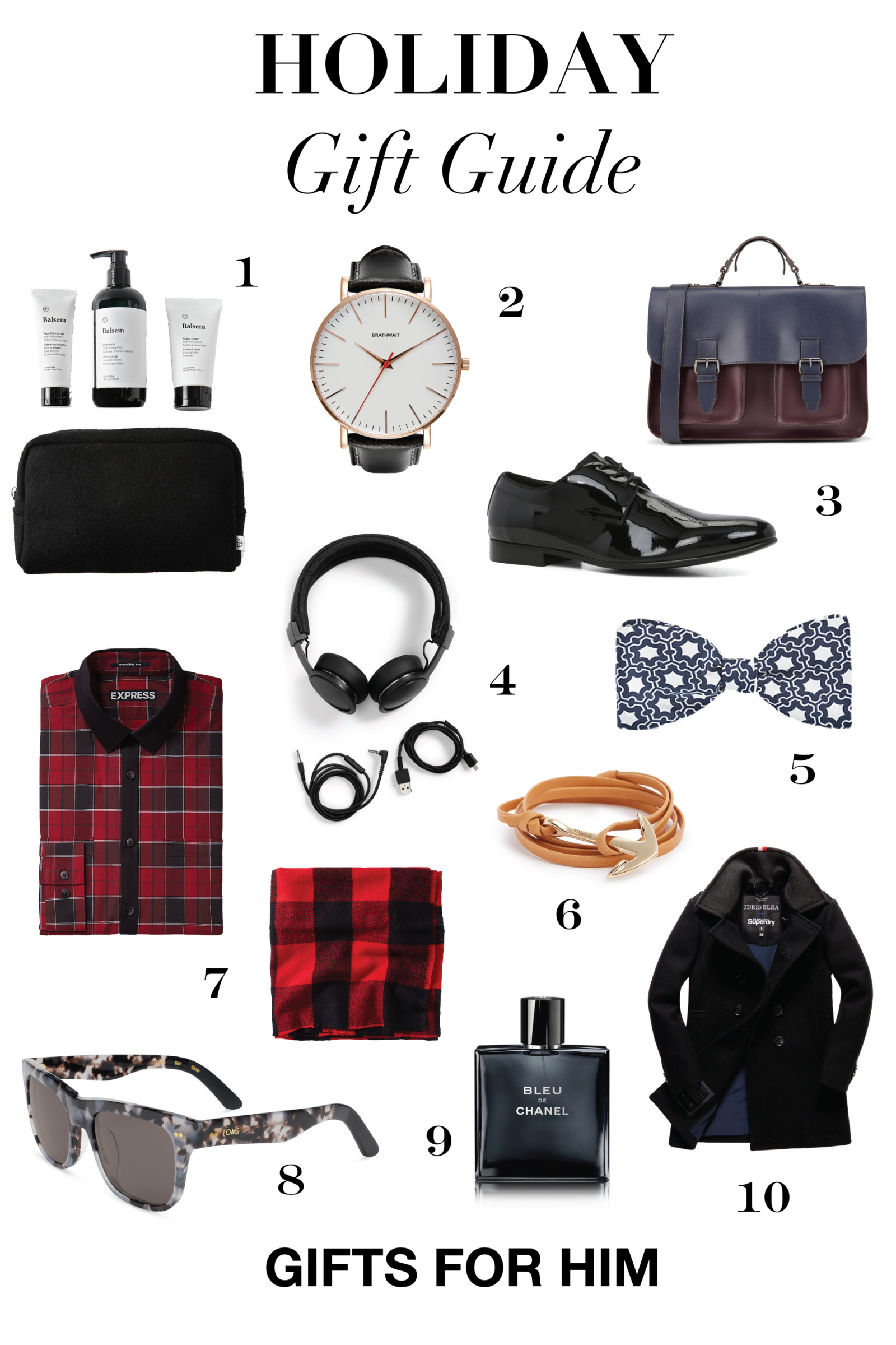 Mens Gift Ideas For Christmas
 Holiday Gifts for Men