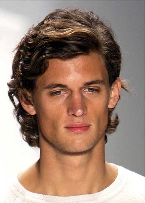 Mens Shoulder Length Hairstyles
 10 Thick Curly Hair Men