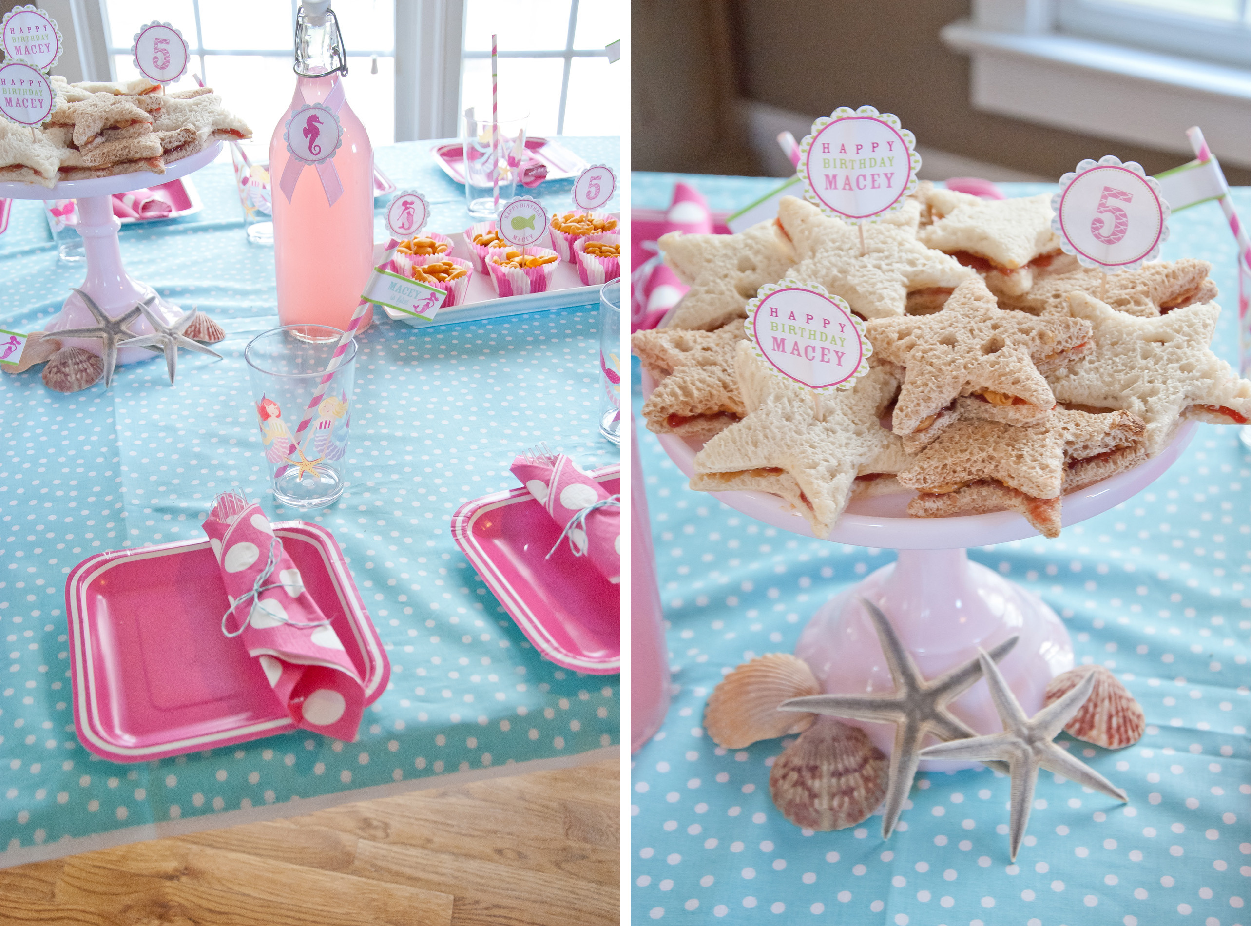 Mermaid Birthday Party
 A Dreamy Mermaid Birthday Party Anders Ruff Custom