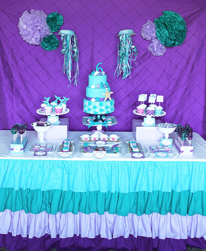 Mermaid Birthday Party
 Little Mermaid Party