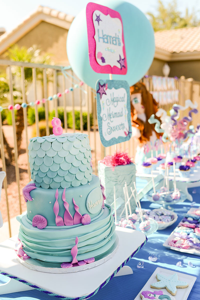 Best ideas about Mermaid Themed Birthday Party
. Save or Pin Mermaid Swim Birthday Party Lillian Hope Designs Now.