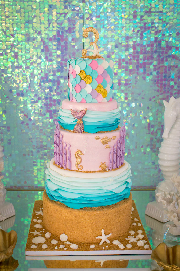 Best ideas about Mermaid Themed Birthday Party
. Save or Pin Kara s Party Ideas Mermaid Cove Birthday Party Now.