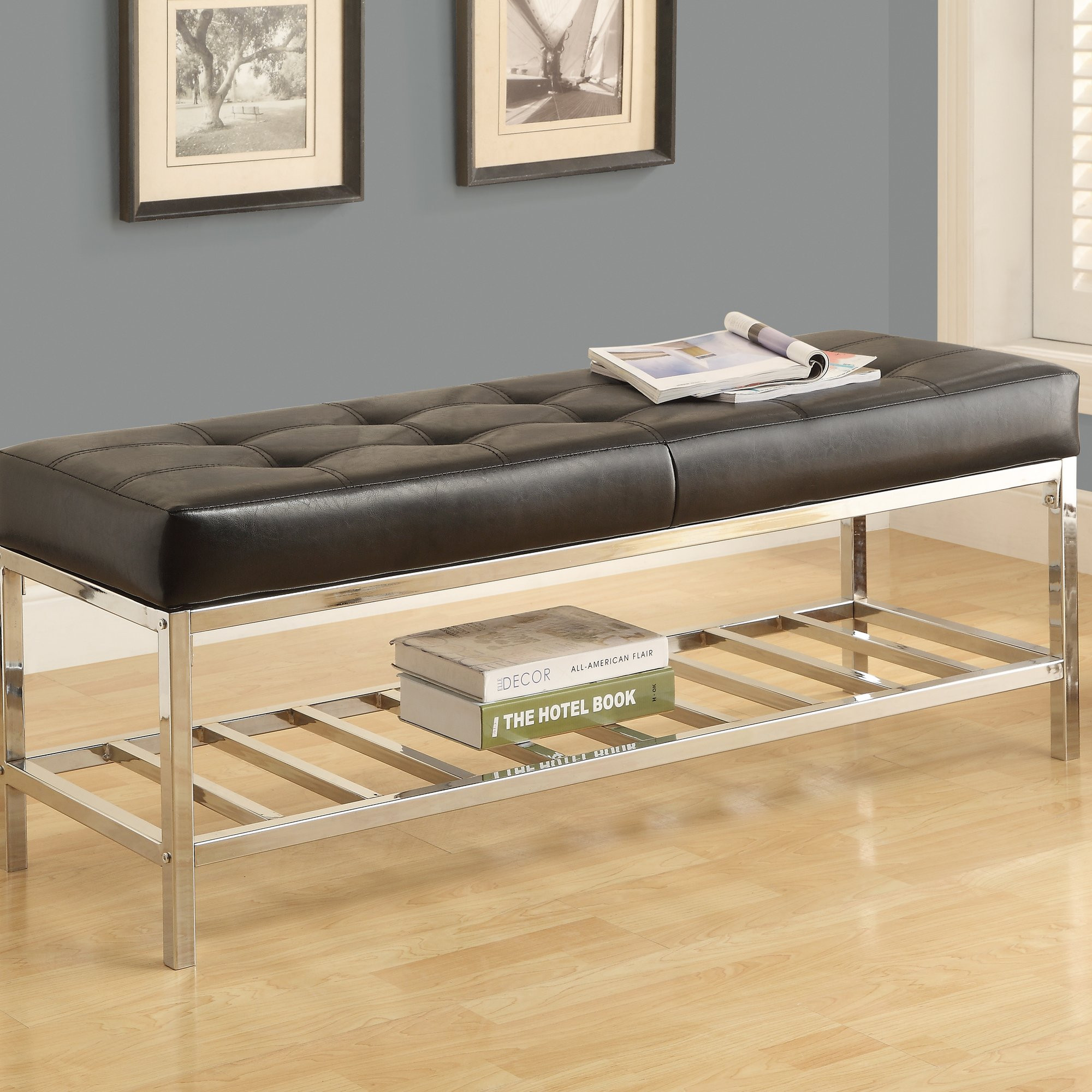 Best ideas about Metal Entryway Bench
. Save or Pin Varick Gallery Metal Storage Entryway Bench & Reviews Now.