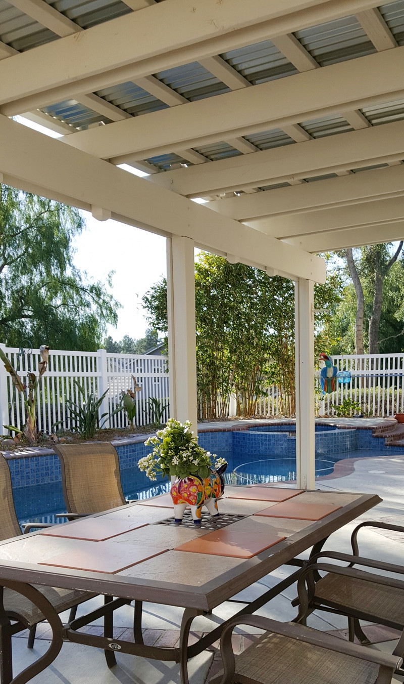 Best ideas about Metal Patio Covers
. Save or Pin Corrugated Metal Roof Patio Cover Now.