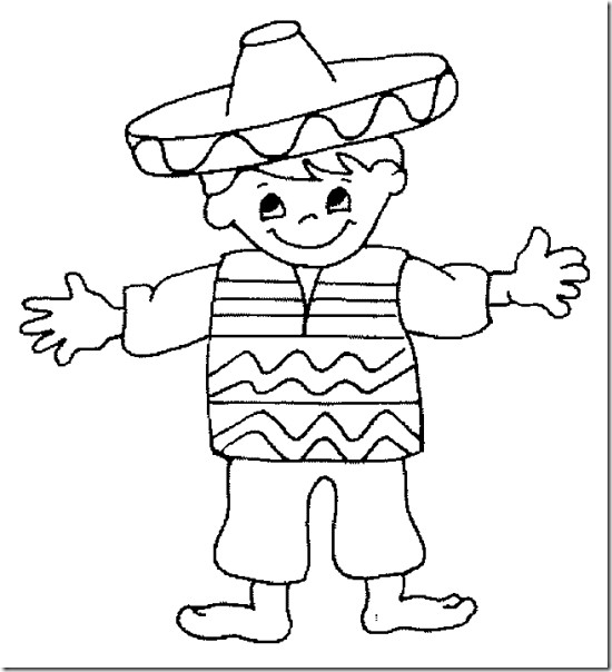 Mexico Coloring Pages
 mexican coloring pages 1