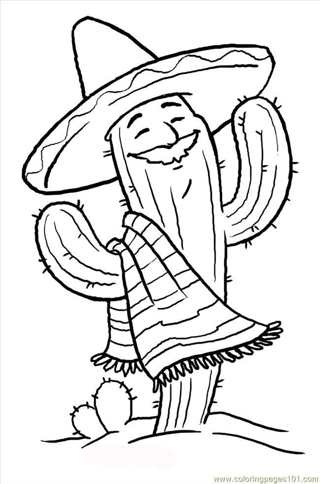 Mexico Coloring Pages
 Printable Mexican Coloring Pages Coloring Home
