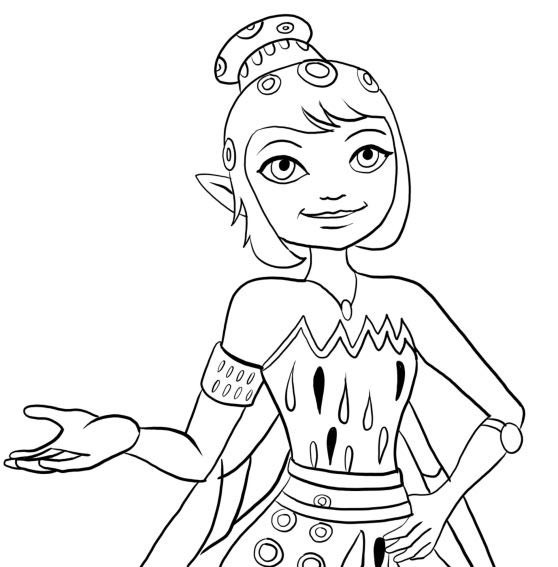 Mia And Me Coloring Pages
 Coloriages gratuits Mia et moi mia and me