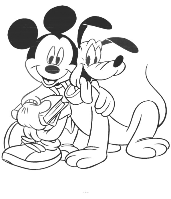 Mickey Mouse Coloring Books
 Mickey Mouse Coloring Pages 2018 Dr Odd