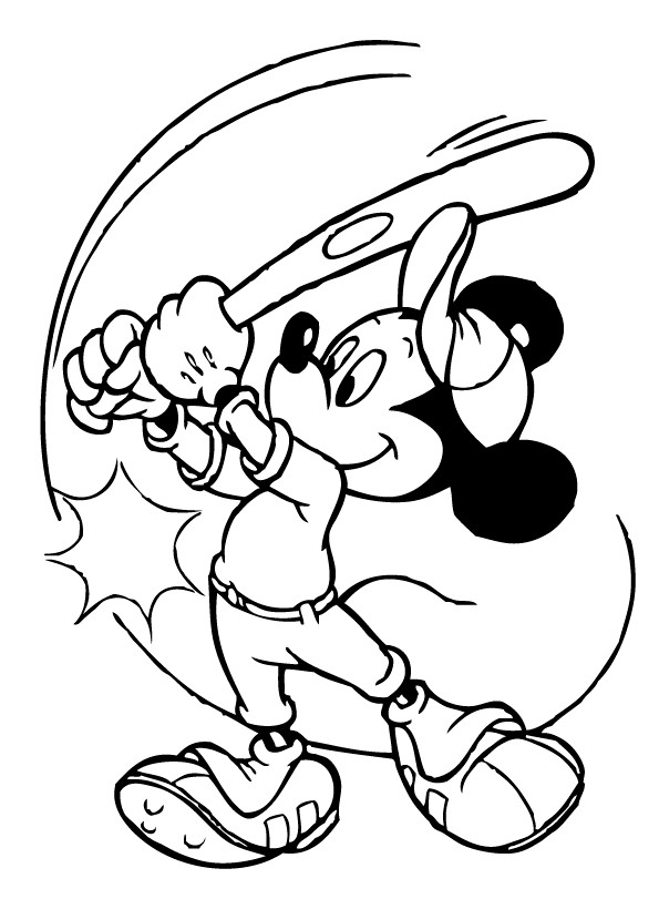 Mickey Mouse Coloring Pages For Girls
 Free Printable Mickey Mouse Coloring Pages For Kids
