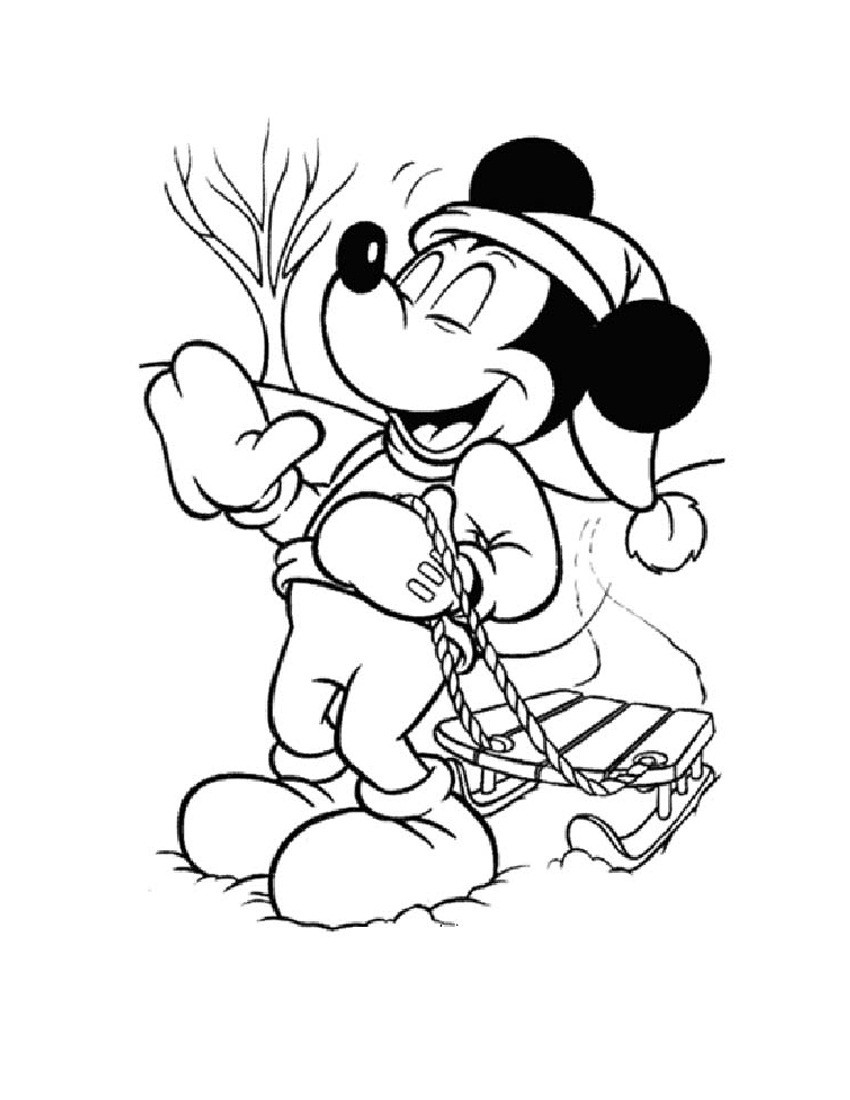 Mickey Mouse Coloring Pages Printable
 Mickey Mouse Coloring Pages