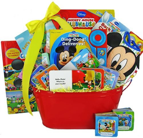 Best ideas about Mickey Mouse Gift Ideas
. Save or Pin Mickey Mouse Baby Bedding Mickey Mouse Book Basket Baby Now.