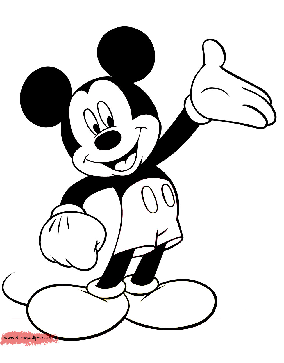 Micky Coloring Pages
 Top Mickey Mouse Coloring Pages Library Coloring Pages