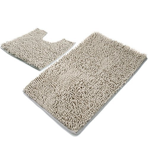 Best ideas about Microfiber Bathroom Mats
. Save or Pin VDOMUS Microfiber Bathroom Contour Rugs bo Set of Soft Now.