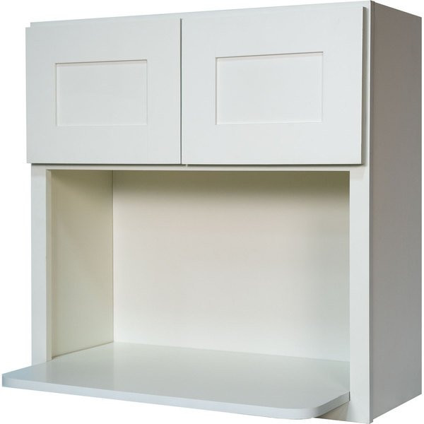 Best ideas about Microwave Wall Cabinet
. Save or Pin Everyday Cabinets 30 inch White Shaker Microwave Wall Now.