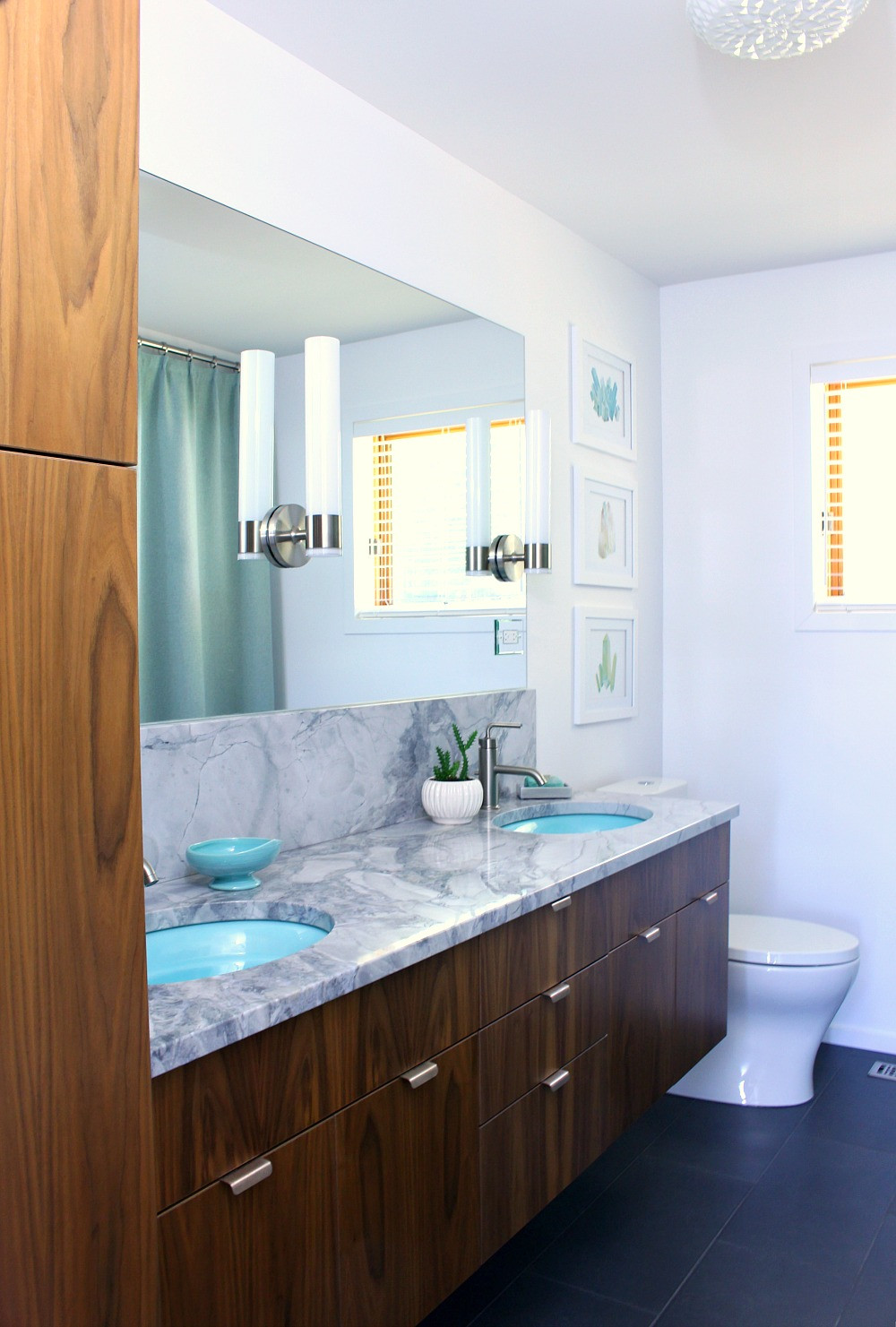 Best ideas about Mid Century Bathroom
. Save or Pin A Mid Century Modern Inspired Bathroom Renovation Before Now.