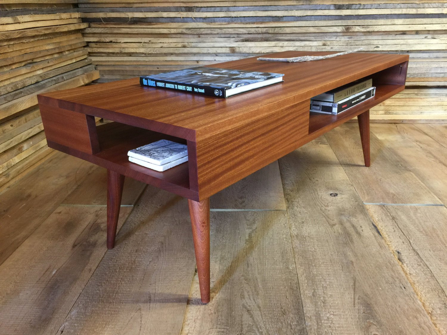 Best ideas about Mid Century Coffee Table
. Save or Pin Thin Man mid century modern coffee table with storage Now.