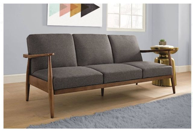 Best ideas about Mid Century Modern Sleeper Sofa
. Save or Pin Futon Sleeper Sofa Grey Mid Century Modern Convertible Now.