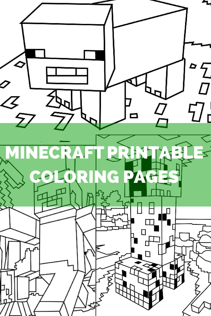 Minecraft Coloring Pages
 Minecraft Coloring Pages