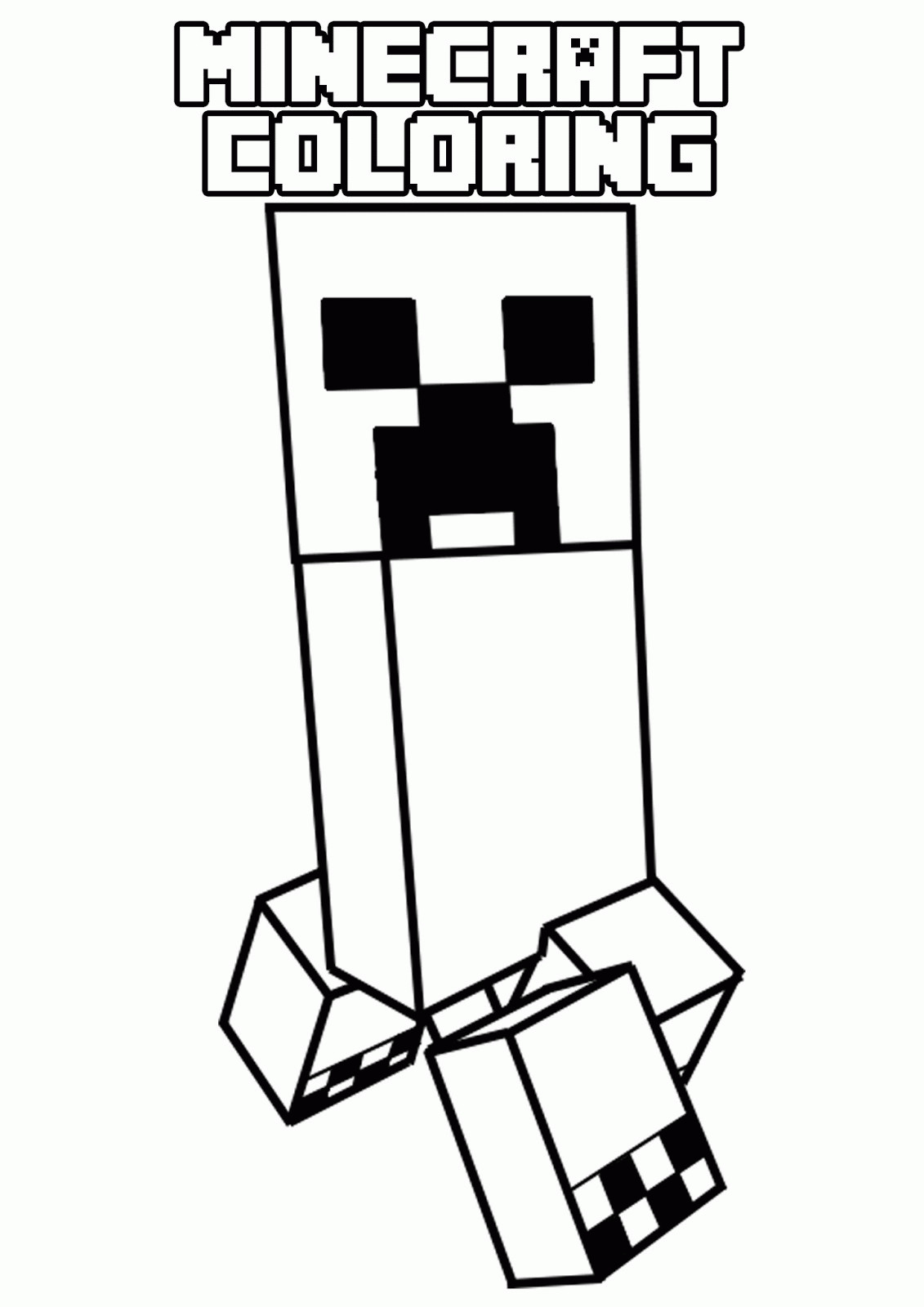 Minecraft Coloring Pages
 Printable Minecraft Coloring Pages Coloring Home