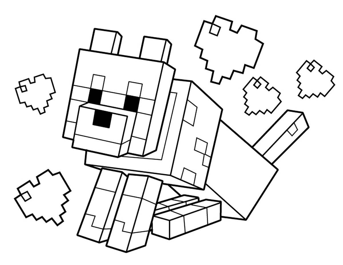 Minecraft Coloring Pages To Print
 Printable Minecraft Coloring Pages Coloring Home