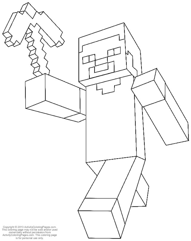 Minecraft Coloring Pages To Print
 Minecraft Coloring Pages Free Printable Minecraft Pdf