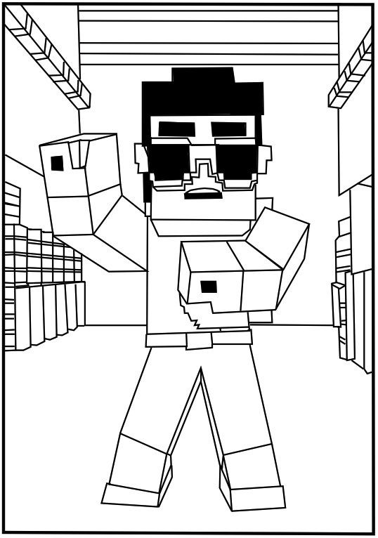 Minecraft Free Coloring Pages
 37 Awesome Printable Minecraft Coloring Pages For Toddlers