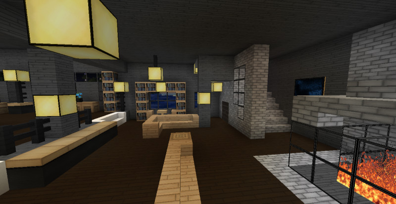Best ideas about Minecraft Living Room Ideas
. Save or Pin Modern Minecraft Mansion Living Room By Thefawksyartist Now.