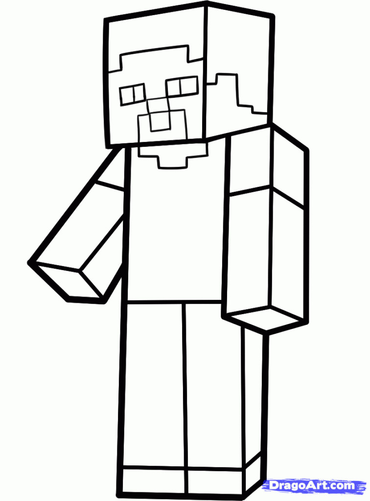 Minecraft Steve Coloring Pages
 Coloring Pages Minecraft Steve Coloring Pages Minecraft