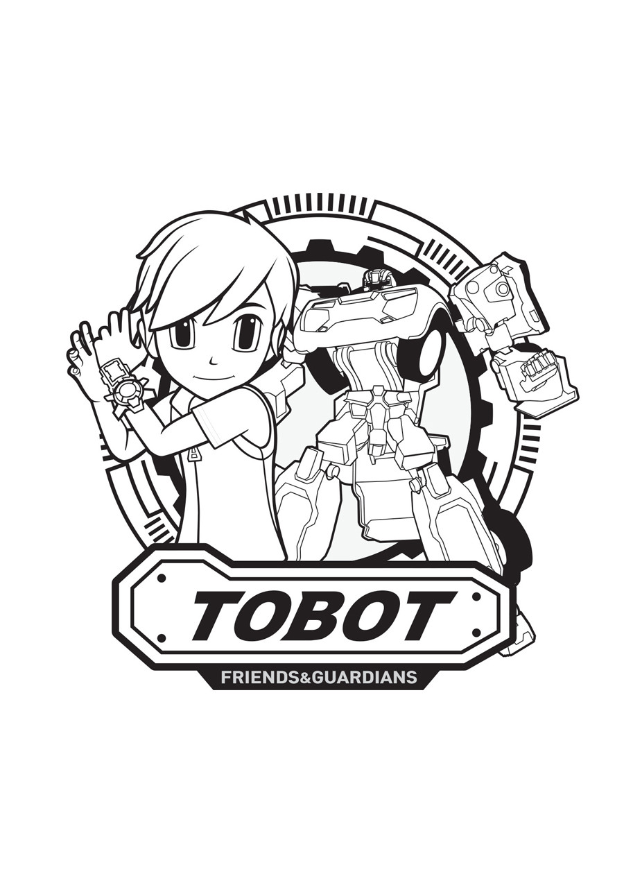 Mini Force Coloring Pages
 Tobot coloring pages to and print for free