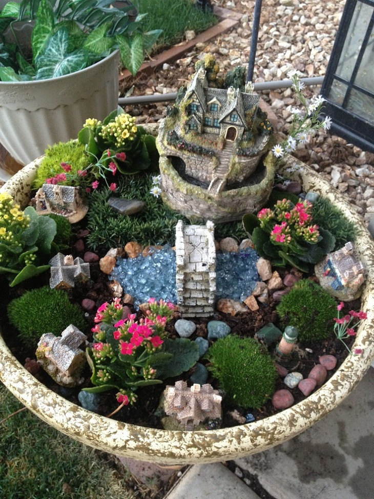 Best ideas about Miniature Fairy Garden Ideas Diy
. Save or Pin 30 DIY Ideas How To Make Fairy Garden Now.