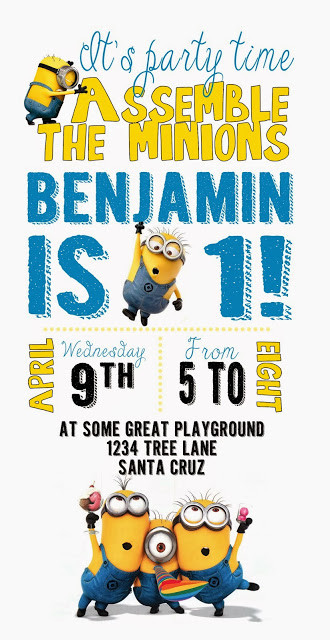 Minion Birthday Invitations
 Nice Minions Free Printable Invitations