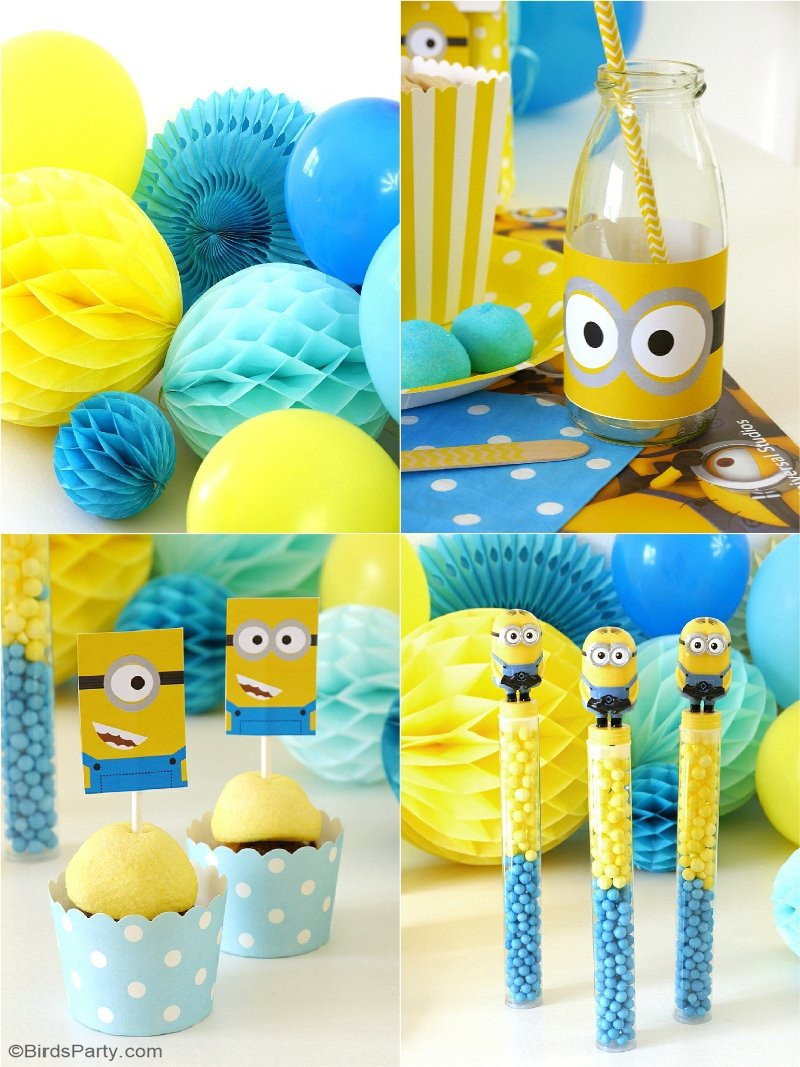 Best ideas about Minion Birthday Party Decorations
. Save or Pin Minion Inspired Birthday Party Ideas & FREE Printables Now.