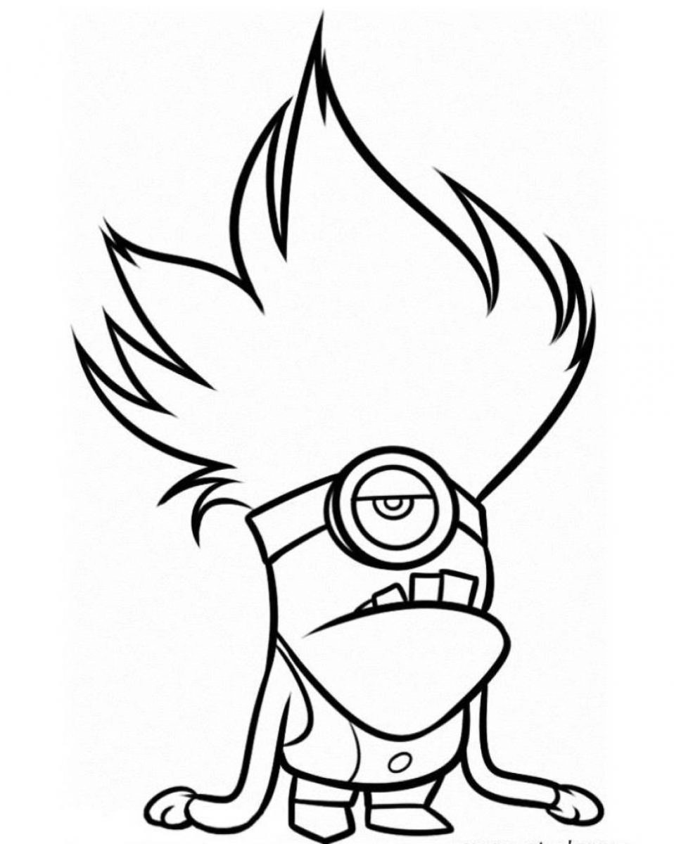 Minion Coloring Pages
 Minion Coloring Pages Best Coloring Pages For Kids