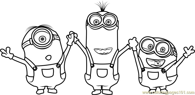 Minion Coloring Pages Pdf
 Minions Coloring Page Free Minions Coloring Pages
