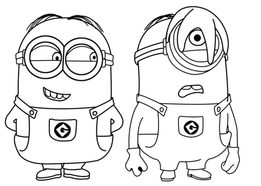 Minion Coloring Pages Pdf
 disney minions coloring page