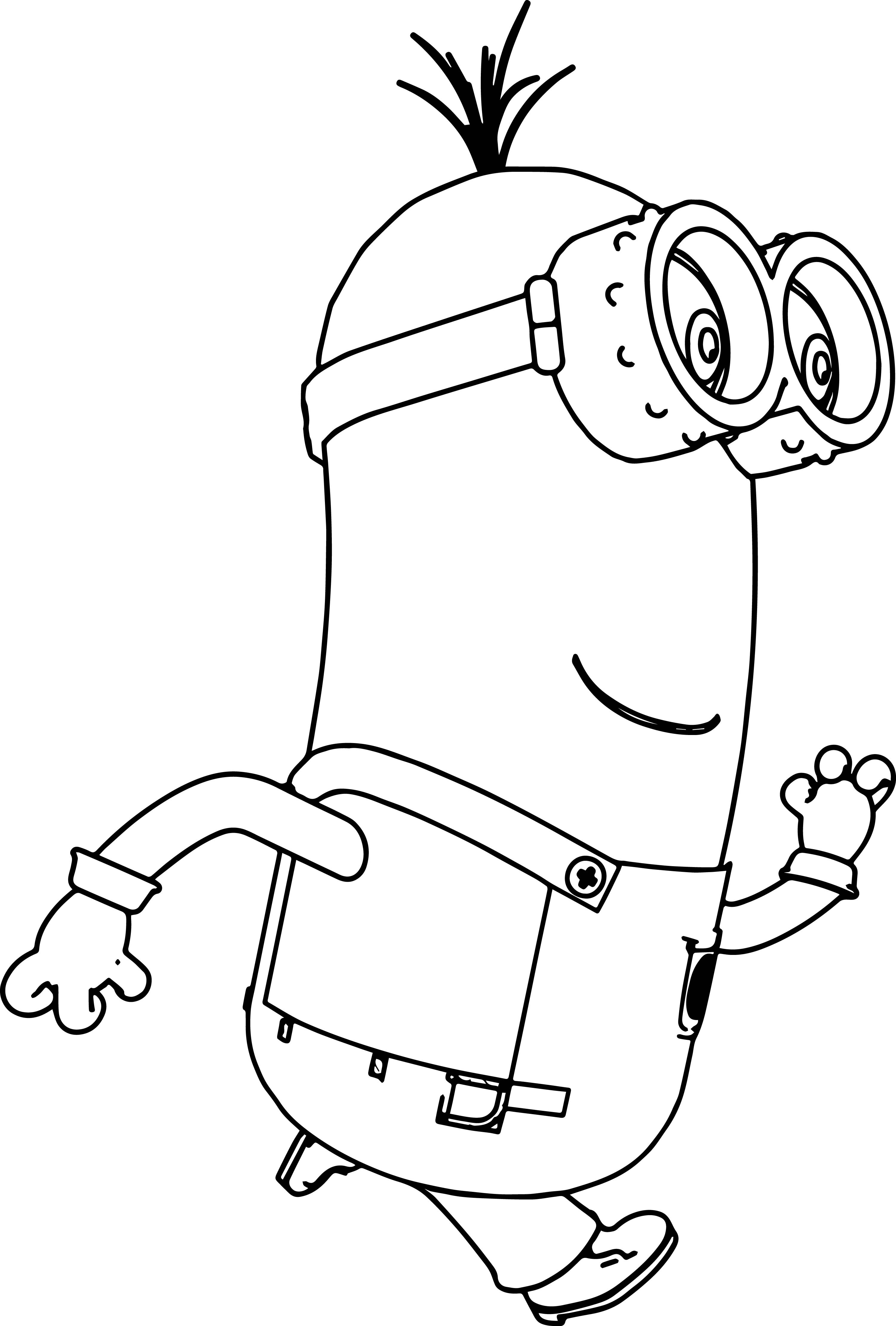 Minion Coloring Pages Pdf
 Despicable Me Minions Coloring Page