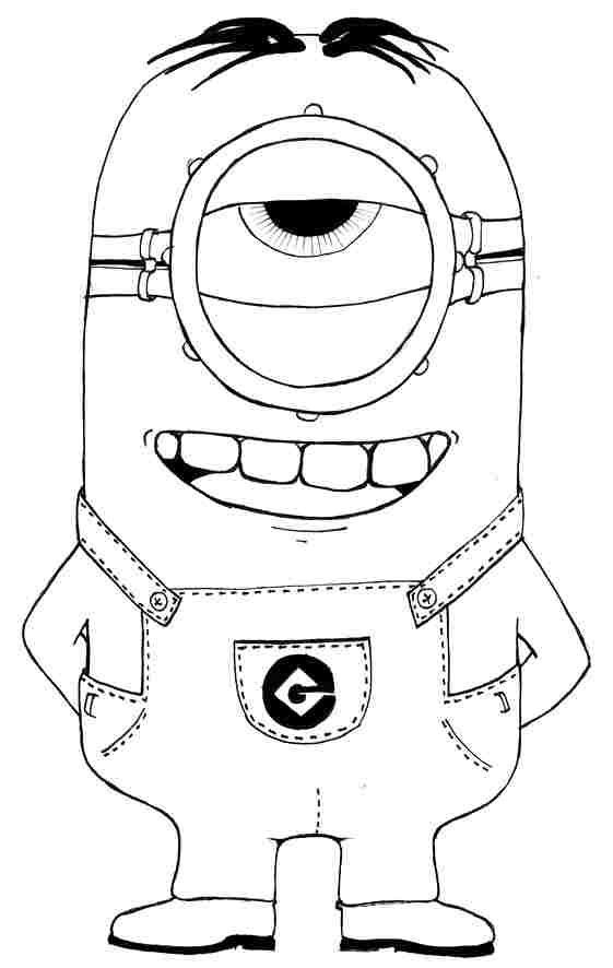 Minions Free Printable Coloring Sheets Fall
 Best 25 Minion stencil ideas on Pinterest