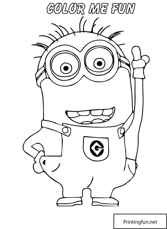 Minions Free Printable Coloring Sheets Fall
 47 best Thé minions images on Pinterest