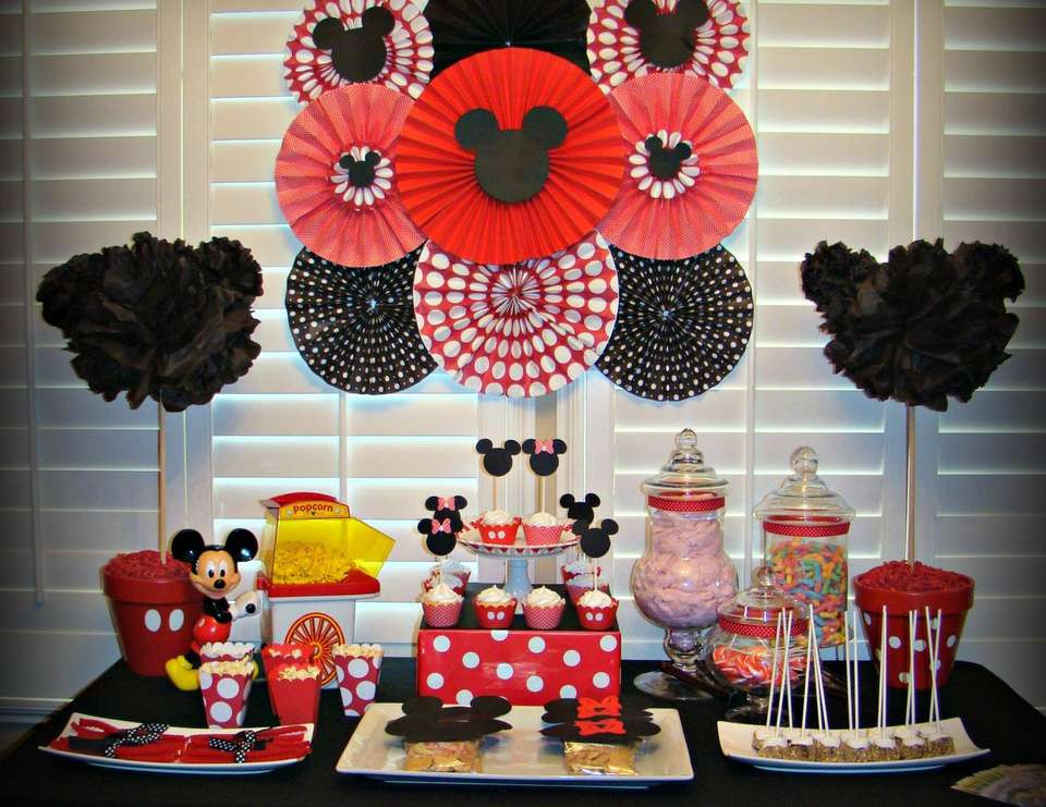 Best ideas about Minnie And Mickey Birthday Decorations
. Save or Pin Mickey Mouse Minnie Mouse Birthday "Mickey & Minnie Now.
