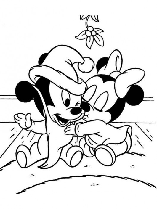 Minnie And Mickey Coloring Pages
 Free Printable Mickey Mouse Coloring Pages For Kids