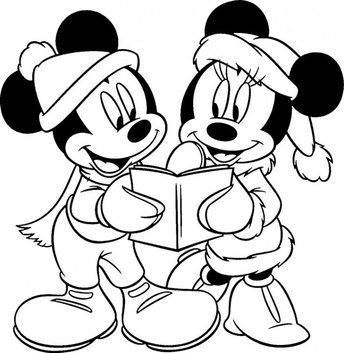 Minnie And Mickey Coloring Pages
 Free Printable Mickey Mouse Coloring Pages For Kids