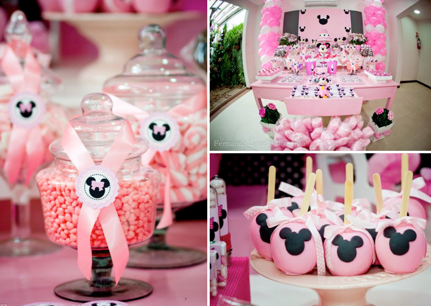 Best ideas about Minnie Mouse Birthday Decor
. Save or Pin Disney Minnie Mouse Girl Pink Themed Birthday Party Now.