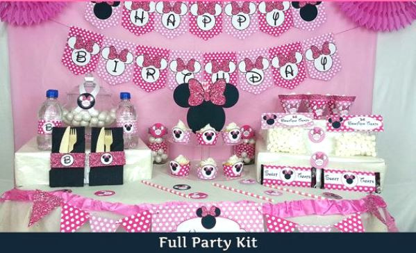 Best ideas about Minnie Mouse Birthday Decor
. Save or Pin Minnie Mouse Birthday Party Ideas Pink Lover Now.