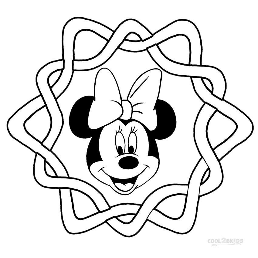 Minnie Mouse Coloring Book Pages
 Printable Minnie Mouse Coloring Pages For Kids